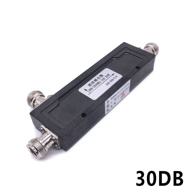 1X Coupler N-Type Female RF Coaxial Directional Coupler 200W 800-2500MHz 5/6/7/10/15/20/25/30/40dB 50 Ohms High Quality
1X Coupler N-Type Female RF Coaxial Directional Coupler 200W 800-2500MHz 5/6/7/10/15/20/25/30/40dB 50 Ohms High Quality