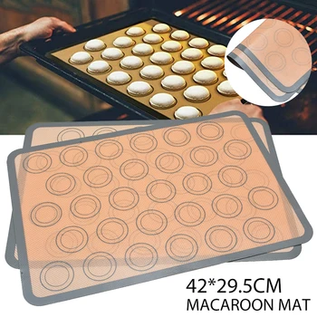 2 Sheet Silicone Baking Mat Bakeware Macaroon Tray Pad Oven Liner Baking Tray Mat Pastry Tool 42*29.5CM
2 Sheet Silicone Baking Mat Bakeware Macaroon Tray Pad Oven Liner Baking Tray Mat Pastry Tool 42*29.5CM