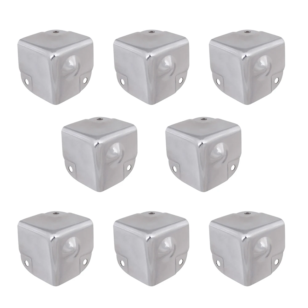 Tiazza 8Pcs Galvanized Tool Box Corner Protectors Aluminum Box Angle Guard Metal High-Quality Wrap Angle
Tiazza 8Pcs Galvanized Tool Box Corner Protectors Aluminum Box Angle Guard Metal High-Quality Wrap Angle