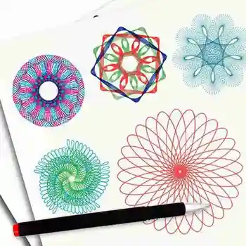 Creative Magic Ruler Set Multi-purpose Art Drawing Template Ruler Magic Kaleidoscope Student Children Education Drawing Toys
Creative Magic Ruler Set Multi-purpose Art Drawing Template Ruler Magic Kaleidoscope Student Children Education Drawing Toys
