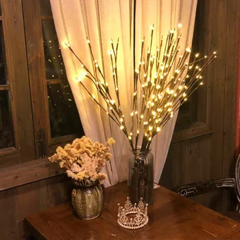 20 Bulbs LED Willow Branch Lights Lamp Christmas Tree Decorative Lights Christmas Decorations for Home New Year Decor Navidad
20 Bulbs LED Willow Branch Lights Lamp Christmas Tree Decorative Lights Christmas Decorations for Home New Year Decor Navidad