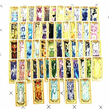 53 Pcs/Set Creative Cardcaptor SAKURA Clear Cards COLLECTION Anime Clow Cards Tarot Cards Graffiti Stickers Cosplay Collection
53 Pcs/Set Creative Cardcaptor SAKURA Clear Cards COLLECTION Anime Clow Cards Tarot Cards Graffiti Stickers Cosplay Collection