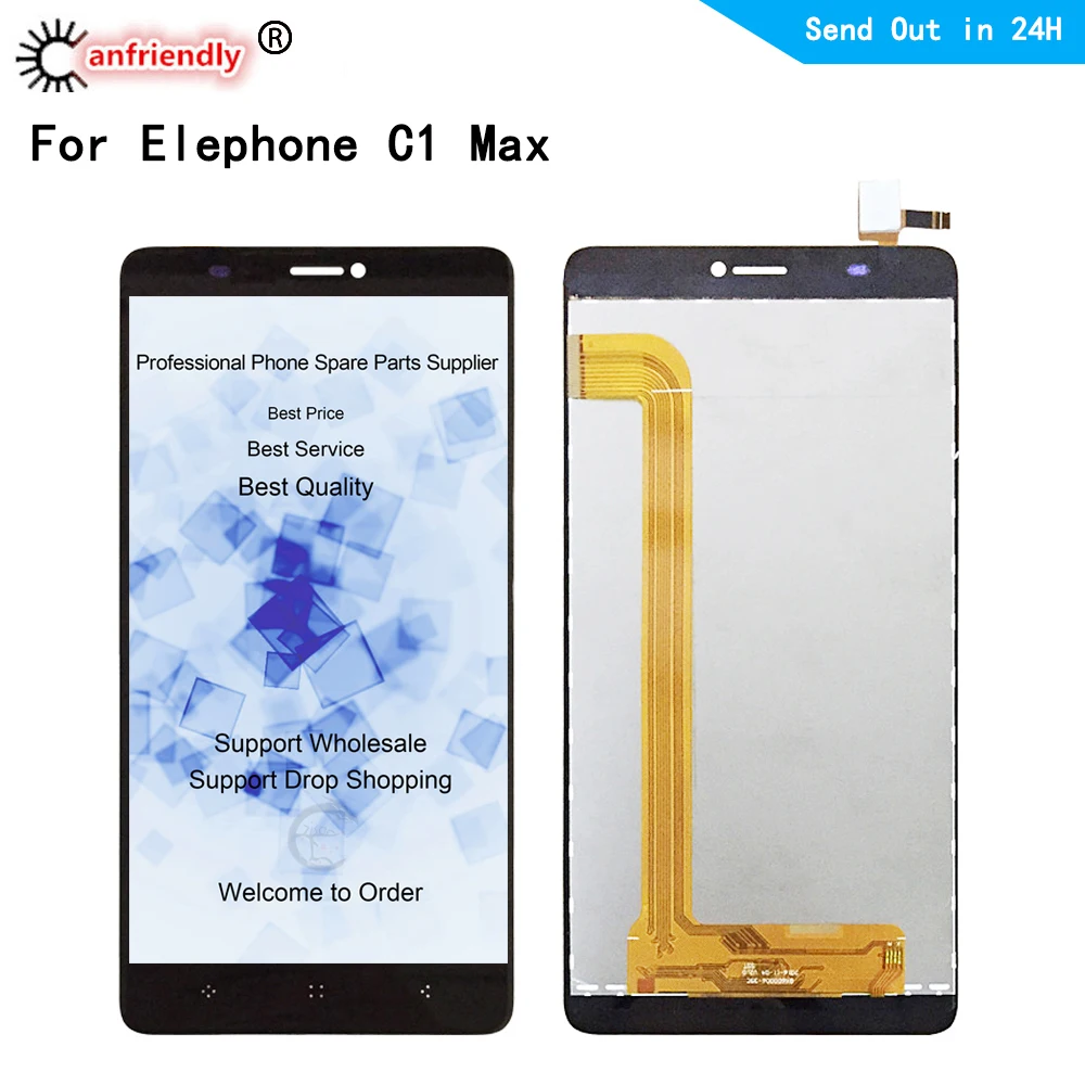 6.0" LCD For Elephone C1 Max LCD Display + Touch Screen Digitizer Assembly Replacement Glass Panel For Elephone C1 Max lcds
6.0" LCD For Elephone C1 Max LCD Display + Touch Screen Digitizer Assembly Replacement Glass Panel For Elephone C1 Max lcds