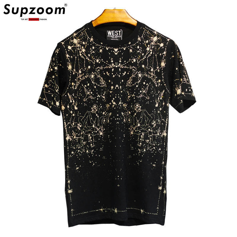 Supzoom New Arrival Knitted Summer Leisure Personality Star Cotton Loose Print O-Neck Casual T Shirt Men Hip Hop Tshirt Hot Sale
Supzoom New Arrival Knitted Summer Leisure Personality Star Cotton Loose Print O-Neck Casual T Shirt Men Hip Hop Tshirt Hot Sale
