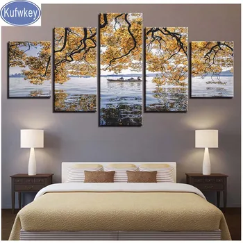 Tree And boat diamond painting 5piece Diamond Canvas fall diamond embroidery sale,full drill square mosaic diamond picture set
Tree And boat diamond painting 5piece Diamond Canvas fall diamond embroidery sale,full drill square mosaic diamond picture set