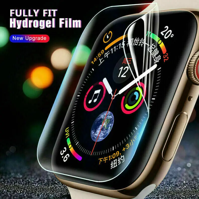 Clear Ultra Thin invisible Hydrogel Film Soft watch Screen Protector for Apple iwatch SE 6 5 4 3 2 1 38mm 42mm 40mm 44mm 100pcs 
Clear Ultra Thin invisible Hydrogel Film Soft watch Screen Protector for Apple iwatch SE 6 5 4 3 2 1 38mm 42mm 40mm 44mm 100pcs