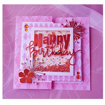 Happy Birthday Metal Cutting Die for Craft Dies Stencils Templates Scrapbooking Embossing Knife Mould Punch Making Cards Dies
Happy Birthday Metal Cutting Die for Craft Dies Stencils Templates Scrapbooking Embossing Knife Mould Punch Making Cards Dies