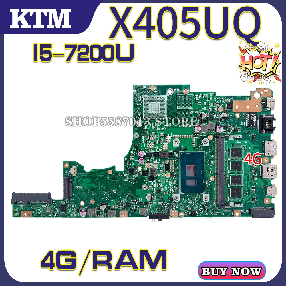 X405UQ for ASUS ZenBook X405U S4000U S4100U X405UF X405UR X405UQR laptop motherboard mainboard test OK I5-7200U cpu 4G RAM
X405UQ for ASUS ZenBook X405U S4000U S4100U X405UF X405UR X405UQR laptop motherboard mainboard test OK I5-7200U cpu 4G RAM