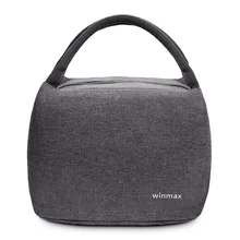 Winmax Brand New Thermal Insulated Grey Lunch Bags for Men Women Tote Cooler Bag Bento Lunch Container Food Storage Bags Handbag
Winmax Brand New Thermal Insulated Grey Lunch Bags for Men Women Tote Cooler Bag Bento Lunch Container Food Storage Bags Handbag