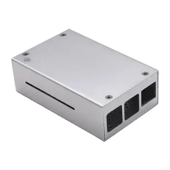 Black/Silver Aluminum Alloy Case Shell Box Metal Enclosure for Raspberry Pi 4 Model B
Black/Silver Aluminum Alloy Case Shell Box Metal Enclosure for Raspberry Pi 4 Model B