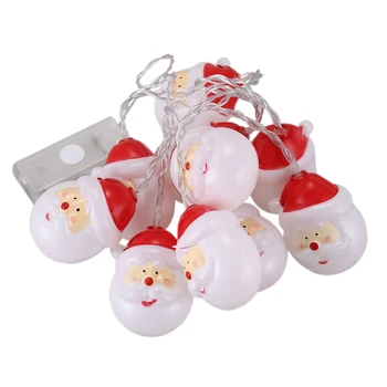 1.5M Christmas Tree Decor LED Battery Operated Light String Merry Christmas Santa Claus Snowman Light Xmas Home Shop Home Decor
1.5M Christmas Tree Decor LED Battery Operated Light String Merry Christmas Santa Claus Snowman Light Xmas Home Shop Home Decor