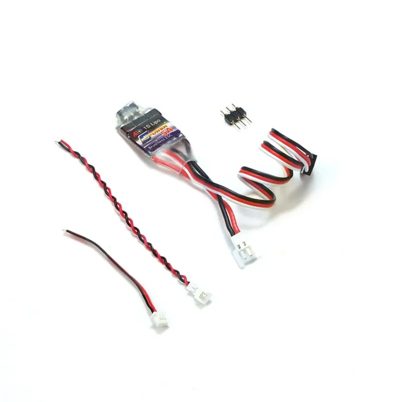 AEORC E-Power BE001 Motor Speed Controller 5A Brushless ESC 1S 2.54mm 3P Molex 2P 3P Cable for RC Airplane FPV Racing Drone
AEORC E-Power BE001 Motor Speed Controller 5A Brushless ESC 1S 2.54mm 3P Molex 2P 3P Cable for RC Airplane FPV Racing Drone