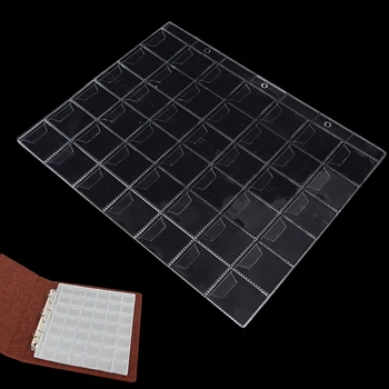 1 Sheet 42 Pockets Album for Coins Collection Book PVC Coin Holders Collection Book Coins Protection Album
1 Sheet 42 Pockets Album for Coins Collection Book PVC Coin Holders Collection Book Coins Protection Album