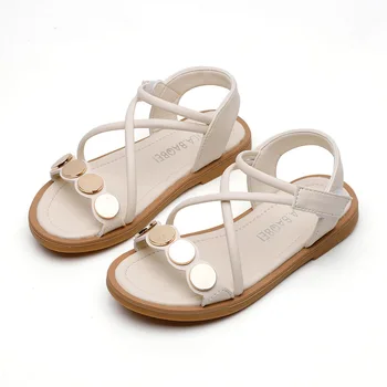 Girls Fashion Sandals Summer Casual Children's Soft-soled Breathable Non-slip Children's Shoes Girls Rivet Beach Shoes Big Kids 
Girls Fashion Sandals Summer Casual Children's Soft-soled Breathable Non-slip Children's Shoes Girls Rivet Beach Shoes Big Kids