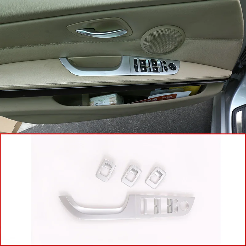 Car Matte Window Lift Button Frame Trim 4 Pcs For BMW E90 E92 E93 3 Series 2005-2012 LHD Accessories
Car Matte Window Lift Button Frame Trim 4 Pcs For BMW E90 E92 E93 3 Series 2005-2012 LHD Accessories