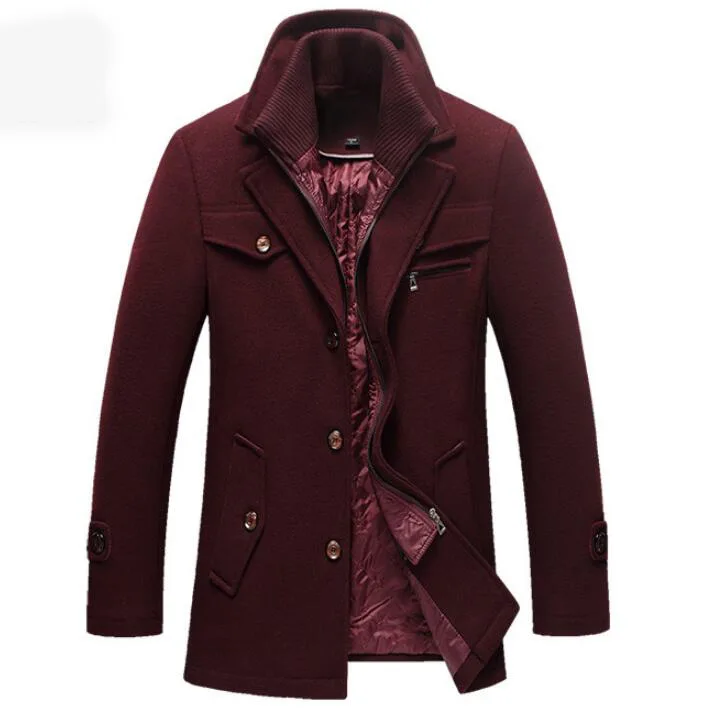 Winter Men Thick Coats Slim Fit Jackets Mens Casual Warm Outerwear Jacket And Coat Male Peacoat Men Brand Clothes M-5X
Winter Men Thick Coats Slim Fit Jackets Mens Casual Warm Outerwear Jacket And Coat Male Peacoat Men Brand Clothes M-5X