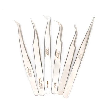 1PC Curved Straight Stainless Steel Eyelashes Extensions Tweezers Eyelash Tweezers Eyebrow Tweezers Professional Makeup Tools
1PC Curved Straight Stainless Steel Eyelashes Extensions Tweezers Eyelash Tweezers Eyebrow Tweezers Professional Makeup Tools