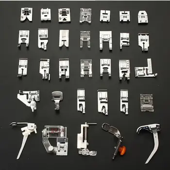 32pcs Domestic Sewing Machine Presser Foot Feet Kit Set For Brother Singer Janome Sewing Tools Accessory
32pcs Domestic Sewing Machine Presser Foot Feet Kit Set For Brother Singer Janome Sewing Tools Accessory