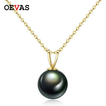 OEVAS Real 18K Gold 7-9mm Tahitian Pearl Pendant Necklace For Women Luxury Wedding Engagement Party Bride Band Jewelry Wholesale
OEVAS Real 18K Gold 7-9mm Tahitian Pearl Pendant Necklace For Women Luxury Wedding Engagement Party Bride Band Jewelry Wholesale
