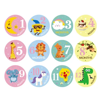 12 Pcs 10x10cm Baby Month Stickers Milestone Self-Adhesive Stickers Anti-Dirty Sticker for Newborn
12 Pcs 10x10cm Baby Month Stickers Milestone Self-Adhesive Stickers Anti-Dirty Sticker for Newborn
