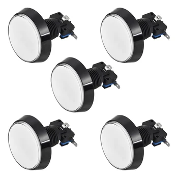 uxcell Game Push Button 60mm Round 12V LED Illuminated Push Button Switch with Micro switch for Arcade Video Games White 5pcs
uxcell Game Push Button 60mm Round 12V LED Illuminated Push Button Switch with Micro switch for Arcade Video Games White 5pcs