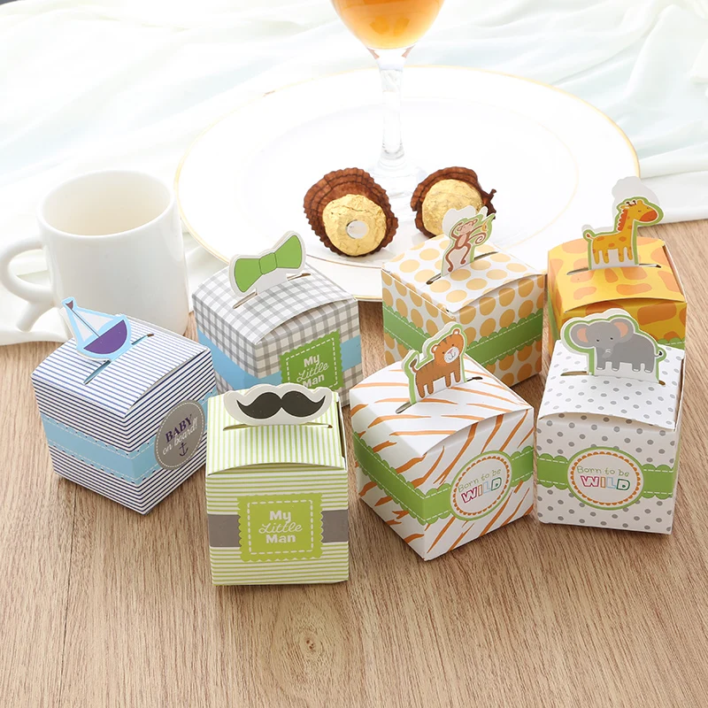 Baby Shower Boxes Gift Box Giraffe/Elephant/Monkey/Tiger Animals Favors Birthday Party Candy Boxes Gift Boxes
Baby Shower Boxes Gift Box Giraffe/Elephant/Monkey/Tiger Animals Favors Birthday Party Candy Boxes Gift Boxes