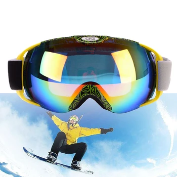 Ski Goggles Double Layers UV400 Anti-fog Big Ski Mask Glasses Skiing Snow Men Women Snowboard Goggles Eyewear 
Ski Goggles Double Layers UV400 Anti-fog Big Ski Mask Glasses Skiing Snow Men Women Snowboard Goggles Eyewear