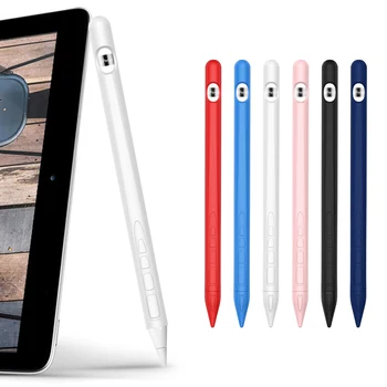 For Apple Pencil Case 4in1 Colorful Soft Silicone Compatible Compatible For iPad Tablet Touch Pen Stylus Protective Sleeve Cover
For Apple Pencil Case 4in1 Colorful Soft Silicone Compatible Compatible For iPad Tablet Touch Pen Stylus Protective Sleeve Cover