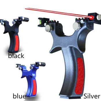 Hot sale of new hunting resin slingshot, laser precision aiming point and rubber band outdoor sling shot
Hot sale of new hunting resin slingshot, laser precision aiming point and rubber band outdoor sling shot