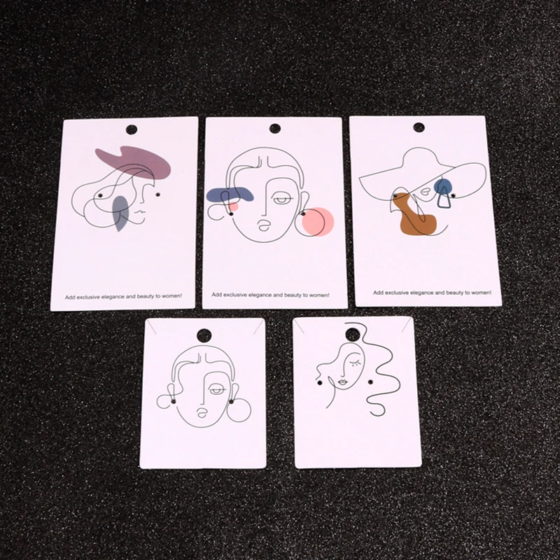 100Pcs Earrings and Necklaces Display Paper Cards Earing Packaging Kraft Hanging Card Holder Hole Punch for Jewelry 6x9cm
100Pcs Earrings and Necklaces Display Paper Cards Earing Packaging Kraft Hanging Card Holder Hole Punch for Jewelry 6x9cm