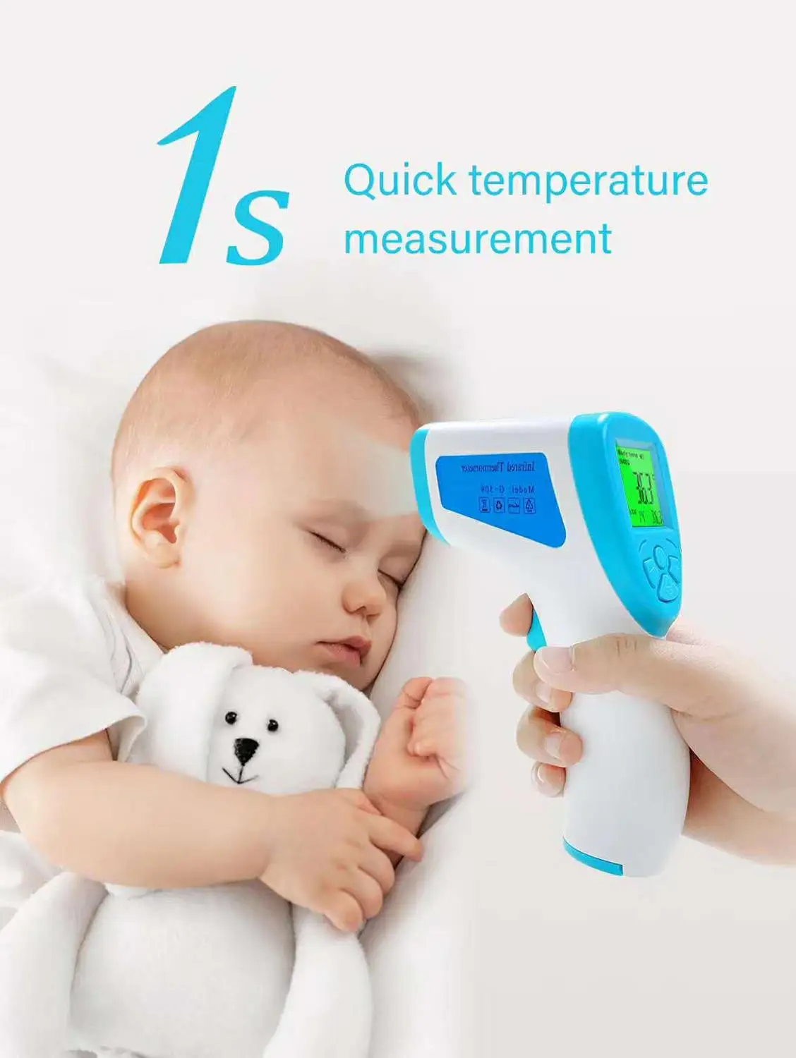 RZ Infrared Thermometer Non-Contact Temperature Meter Gun Handheld Digital LCD Industrial Outdoor Laser Pyrometer IR Thermometer
RZ Infrared Thermometer Non-Contact Temperature Meter Gun Handheld Digital LCD Industrial Outdoor Laser Pyrometer IR Thermometer