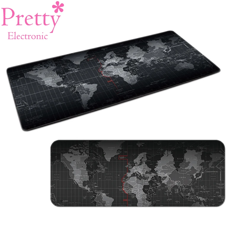 Gaming Mouse Pad Extra Large world map Gamer Mousepad 3mm Thickness Surface Pads Computer Keyboard Desk Mat Anti-slip Rubber
Gaming Mouse Pad Extra Large world map Gamer Mousepad 3mm Thickness Surface Pads Computer Keyboard Desk Mat Anti-slip Rubber