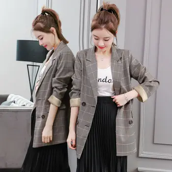 Suit Women's Jacket Mid-Length 2020 Spring Korean Style New Loose Casual Small Suit
Suit Women's Jacket Mid-Length 2020 Spring Korean Style New Loose Casual Small Suit