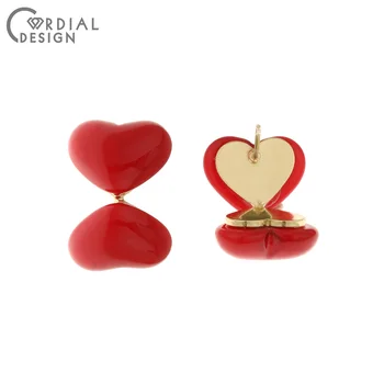 Cordial Design 30Pcs 14*20MM Jewelry Accessories/Love Shape/Imitation Pearl/Earring Stud/DIY Making/Jewelry Findings & Component
Cordial Design 30Pcs 14*20MM Jewelry Accessories/Love Shape/Imitation Pearl/Earring Stud/DIY Making/Jewelry Findings & Component