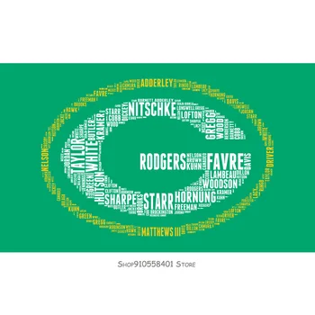 Logo Text Green Streetwear Harajuku 100%Cotton Bay Men‘S Flag Packers Flags Washable Reusable
Logo Text Green Streetwear Harajuku 100%Cotton Bay Men‘S Flag Packers Flags Washable Reusable