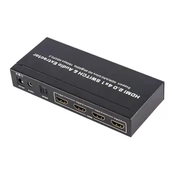 Hdmi2.0 4 Input And 1 Output Switcher With Audio Separation 3D 4Kx2K@60Hz Hdcp2.2 Splitter For Hdtv Dvd Tv Box T-304H
Hdmi2.0 4 Input And 1 Output Switcher With Audio Separation 3D 4Kx2K@60Hz Hdcp2.2 Splitter For Hdtv Dvd Tv Box T-304H
