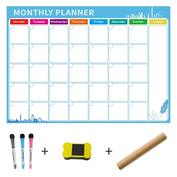 DIY Magnetic Refrigerator Sticker Calendar Schedules Monthly Weekly Planner Whiteboard Eraser Reusable Markers Message Board
DIY Magnetic Refrigerator Sticker Calendar Schedules Monthly Weekly Planner Whiteboard Eraser Reusable Markers Message Board