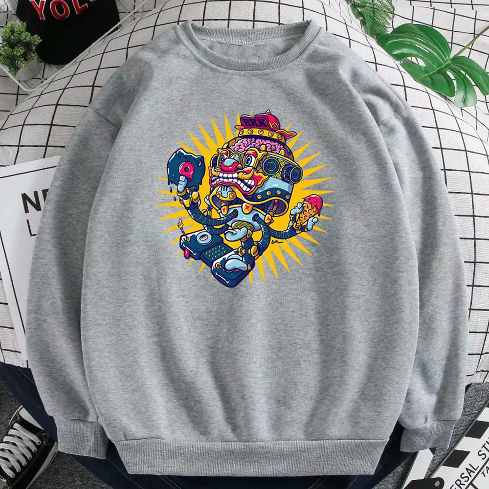 Brain Machine Personality Print Warm Female Sweatshirt Street Fashion Hoody For Women Hip Hop Plus Size Women'S O-Neck Hoodie
Brain Machine Personality Print Warm Female Sweatshirt Street Fashion Hoody For Women Hip Hop Plus Size Women'S O-Neck Hoodie