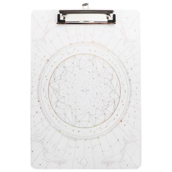 1Pc Starry Night Document Holder Clipboard Acrylic Writing Board File Clip Folder Paper Ticket Storage Plate (Colorful)
1Pc Starry Night Document Holder Clipboard Acrylic Writing Board File Clip Folder Paper Ticket Storage Plate (Colorful)