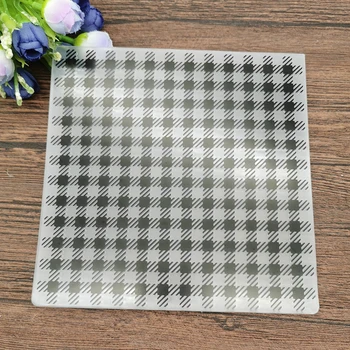 Small square background print DIY Plastic Embossing Folders for DIY Scrapbooking Paper Craft/Card Making Decoration Supplies
Small square background print DIY Plastic Embossing Folders for DIY Scrapbooking Paper Craft/Card Making Decoration Supplies