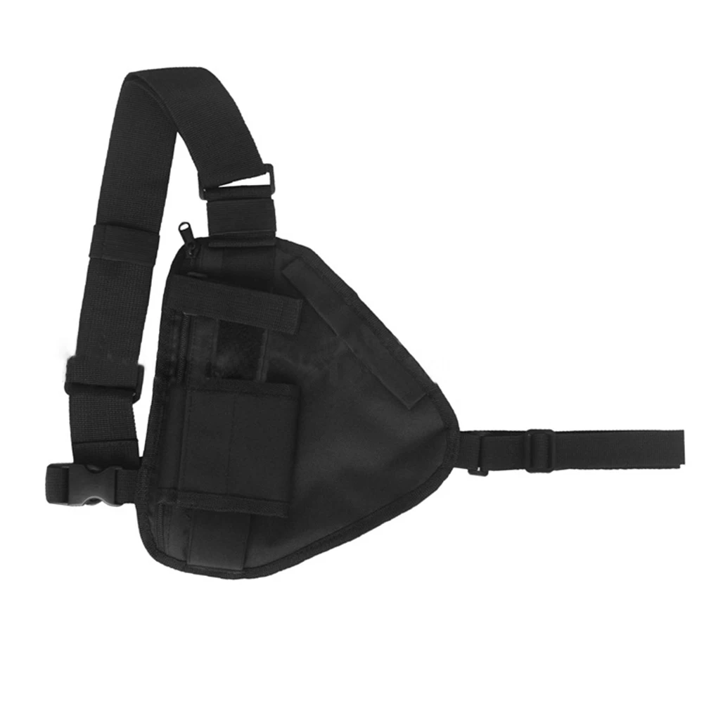 Tactic Black Military Adjustable Strap Police Chest Sports Wearable Walkie Talkie Bag Triangle Outdoor Durable Polyester
Tactic Black Military Adjustable Strap Police Chest Sports Wearable Walkie Talkie Bag Triangle Outdoor Durable Polyester