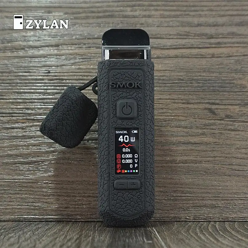 Texture Case for SMOK RPM40 Pod Kit Vape Silicone Cover Skin Protective Rubber Sleeve Wrap | Мобильные телефоны и
