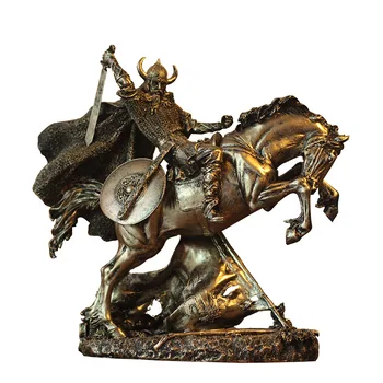 Ancient Rome Gladiator Sculpture Middle Ages Character Statue Resin Desktop Viking Warrior Figurines Home Office Decorate R2744
Ancient Rome Gladiator Sculpture Middle Ages Character Statue Resin Desktop Viking Warrior Figurines Home Office Decorate R2744