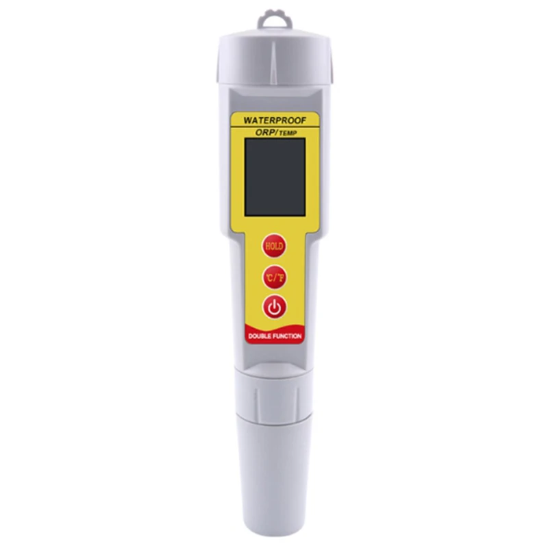 Orp-619 ORP/TEMP Meter Backlit Display Drinking Water Quality Analysis Device Portable Oxidation Reduction Analyzer
Orp-619 ORP/TEMP Meter Backlit Display Drinking Water Quality Analysis Device Portable Oxidation Reduction Analyzer