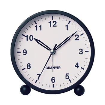 Luminous Simple Metal Alarm Clock Silent Creative Children Alarm Clocks Fashion Bedroom Wekker Clocks Table Decor OO50AC
Luminous Simple Metal Alarm Clock Silent Creative Children Alarm Clocks Fashion Bedroom Wekker Clocks Table Decor OO50AC