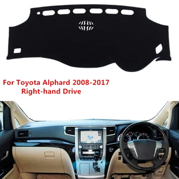 Right-hand Drive Super Soft Anti-slip Car Dashboard Cover For Toyota Alphard (2008-2017) 2009-10-16 Auto DashMat Sun Shade Pad 
Right-hand Drive Super Soft Anti-slip Car Dashboard Cover For Toyota Alphard (2008-2017) 2009-10-16 Auto DashMat Sun Shade Pad