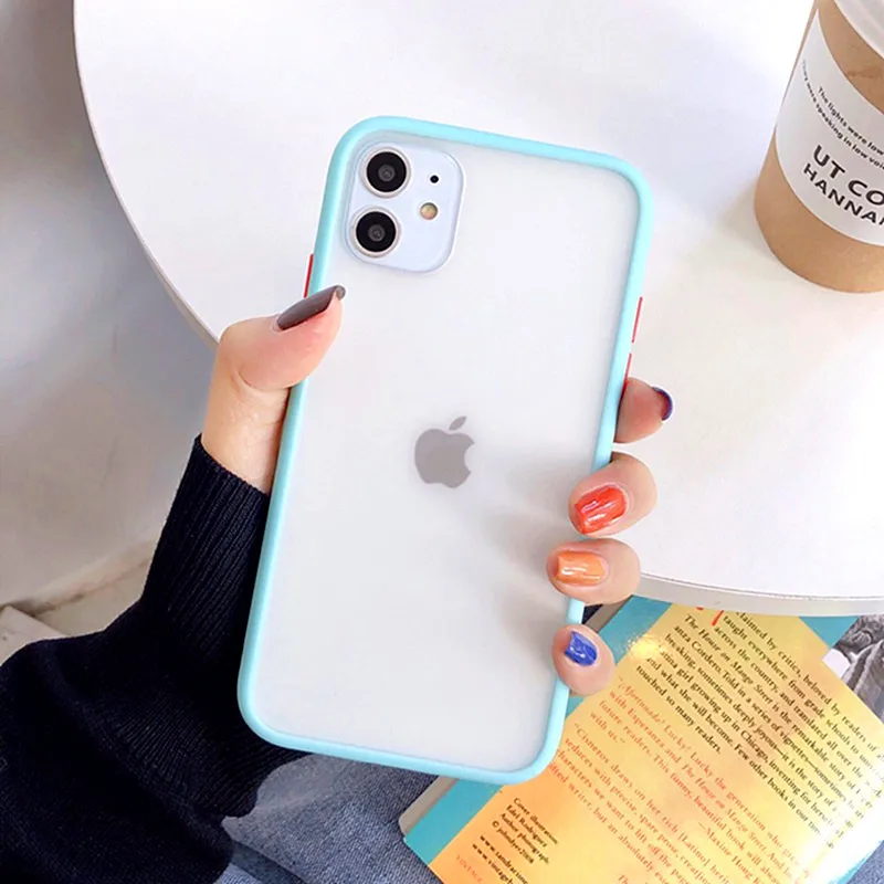 For iPhone xs max Case Translucent Matte Shockproof Protective Case Cover for Apple iPhone 6 s 7 8 plus iphone x xr 11 Pro Max
For iPhone xs max Case Translucent Matte Shockproof Protective Case Cover for Apple iPhone 6 s 7 8 plus iphone x xr 11 Pro Max