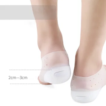 1 Pair Of Invisible Height Increase Insoles Silicone Socks Heel Pads Heel Soles Foot Massage for Increase Insole Pain Relieve
1 Pair Of Invisible Height Increase Insoles Silicone Socks Heel Pads Heel Soles Foot Massage for Increase Insole Pain Relieve