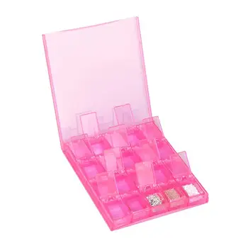 1PC 20 Slots Nail Sequins Glitter Holder Case Nail Supplies Storage Box Manicure Tool Acrylic Case
1PC 20 Slots Nail Sequins Glitter Holder Case Nail Supplies Storage Box Manicure Tool Acrylic Case