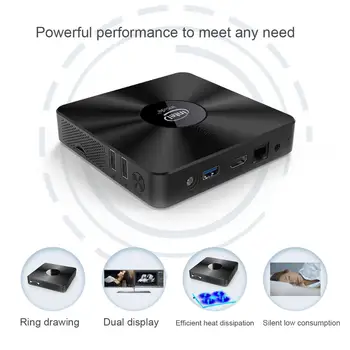 Beeshi T92 Mini PC Windows 10 OS TV BOX for Intel Computer PC Quad Core Z8350 Bluetooth 4.0 4GB/64GB Computado Mini PC VGA HDMI
Beeshi T92 Mini PC Windows 10 OS TV BOX for Intel Computer PC Quad Core Z8350 Bluetooth 4.0 4GB/64GB Computado Mini PC VGA HDMI
